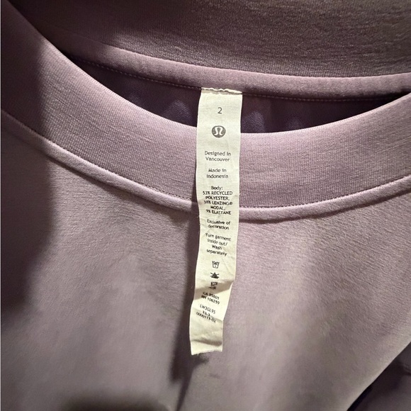 Lululemon Purple soft stream Sweatshirt - Picture 8 of 9